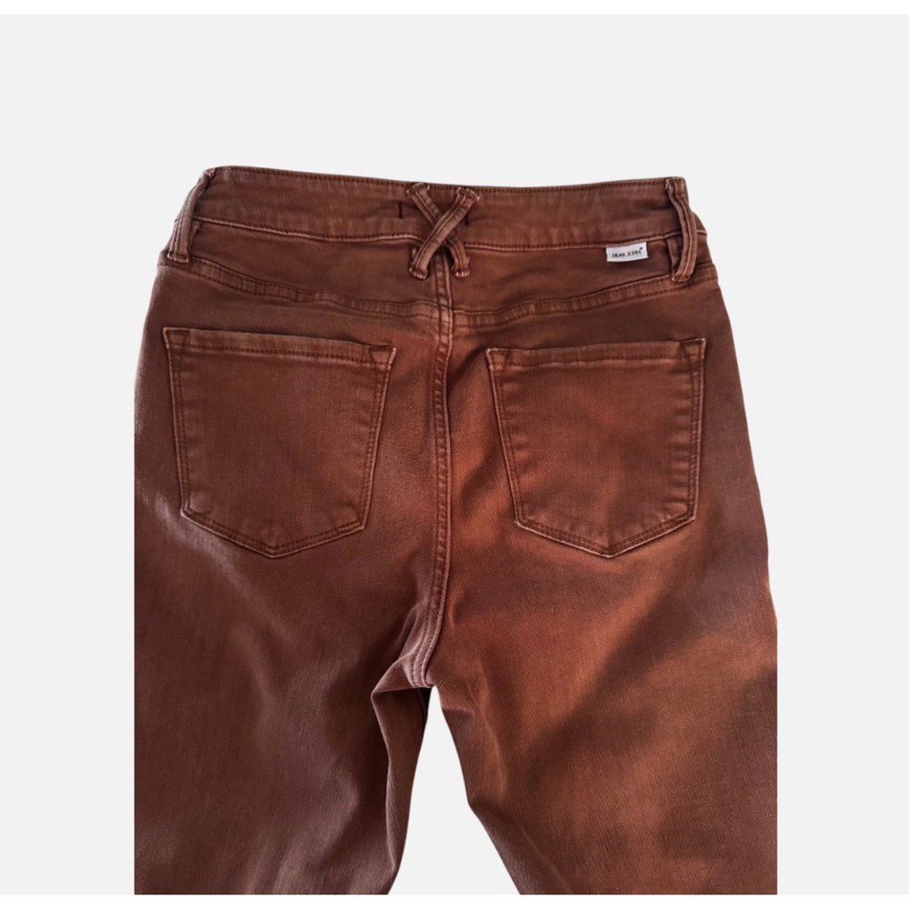 Women's Dear John Ankle & Cropped Jeans Brown Size 27 - Picture 4 of 9